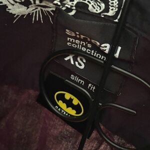 Sinsay x Batman Men’s & Woman Shirt – Joker Print – Size XS (Slim Fit)